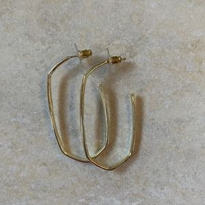 Kendra Scott gold earrings